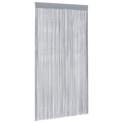 trådgardiner 2 stk. 100x250 cm lysegrå
