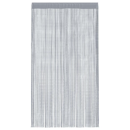 trådgardiner 2 stk. 100x250 cm lysegrå