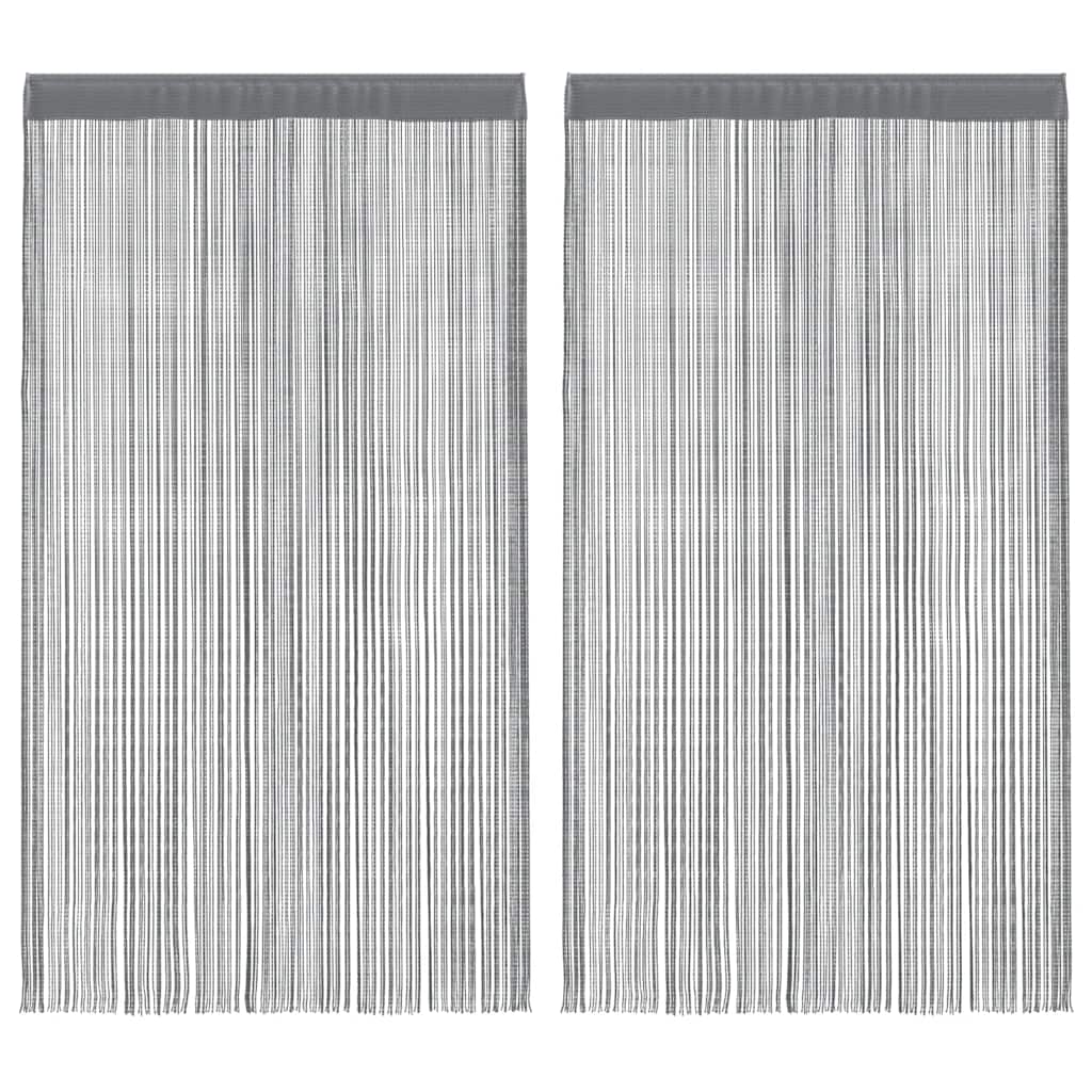 snorgardiner 2 stk. antracit 100x250 cm