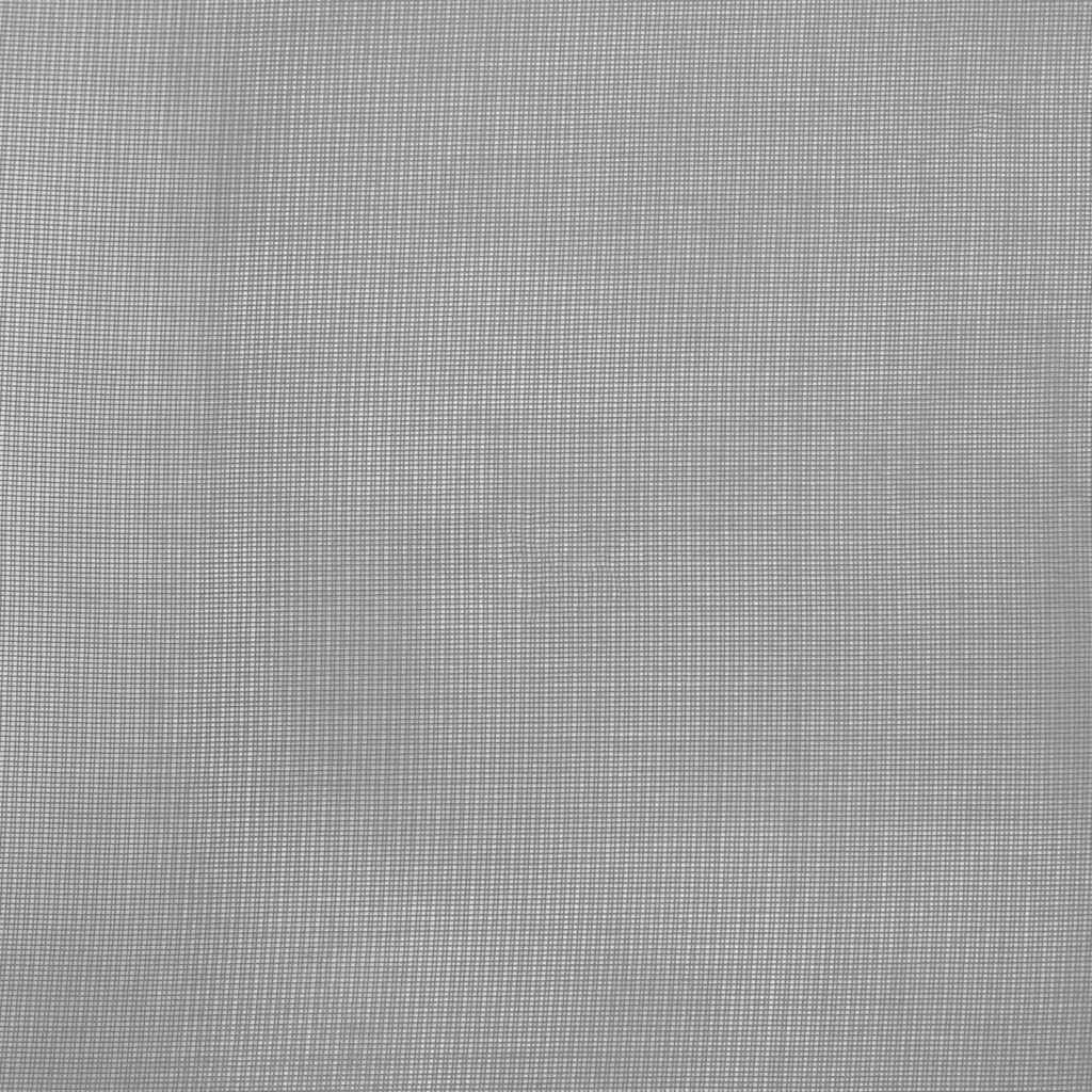 voile-gardiner med øskner 2 stk. 140x140 cm mørkegrå