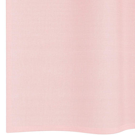 voile-gardiner med øskner 2 stk. 140x175 cm lyserød