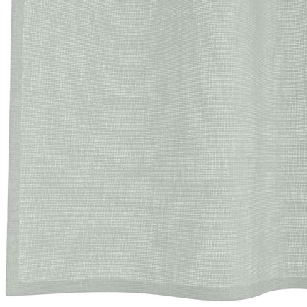 voile-gardiner med øskner 2 stk. 140x140 cm lysegrå
