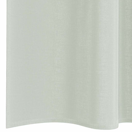 voile-gardiner med stanglommer 2 stk. lysegrå