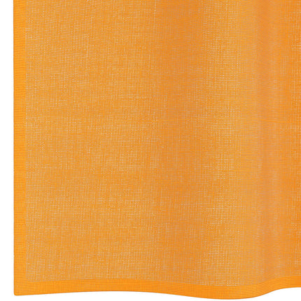voile-gardiner med løkker 2 stk. 140x175 cm orange