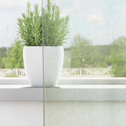 voile-gardiner med løkker 2 stk. 140x225 cm lysegrå