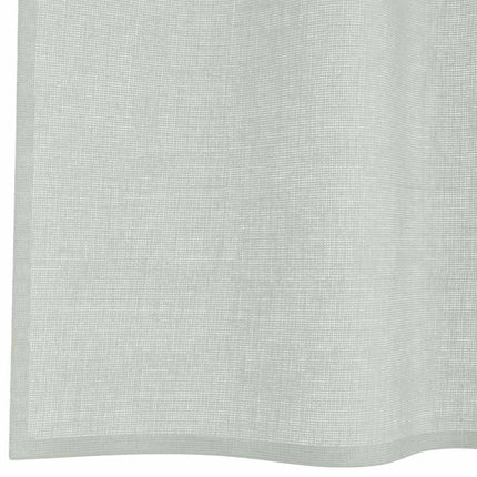 voile-gardiner med løkker 2 stk. 140x245 cm lysegrå