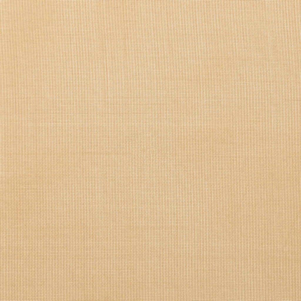 voile-gardiner med løkker 2 stk. 140x225 cm sandfarvet