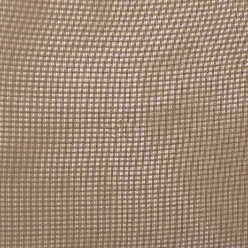 voile-gardiner med løkker 2 stk. 140x140 cm lysebrun