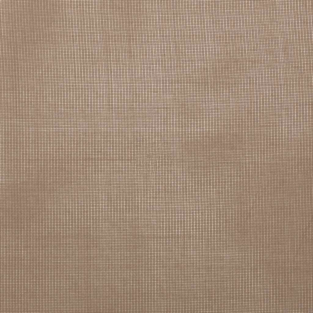 voile-gardiner med løkker 2 stk. 140x175 cm lysebrun
