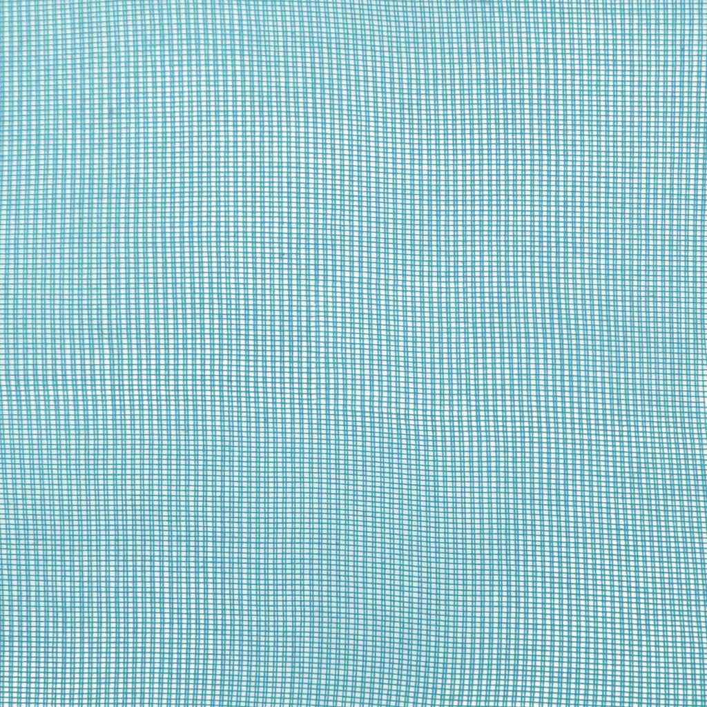 voile-gardiner med løkker 2 stk. 140x260 cm turkis
