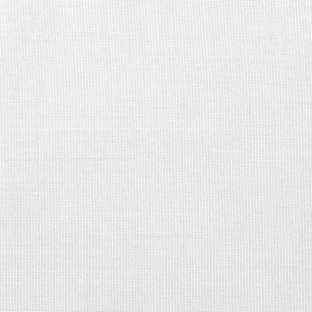 voile-gardiner med løkker 2 stk. 140x175 cm hvid