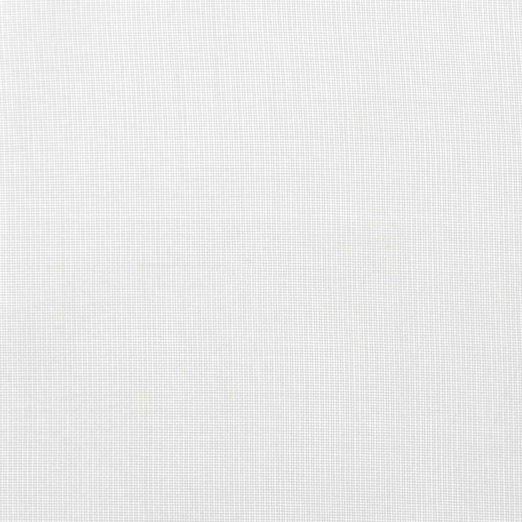 voile-gardiner med løkker 2 stk. 140x225 cm hvid