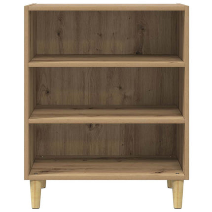 skænk 57x35x75 cm konstrueret træ kunsteg