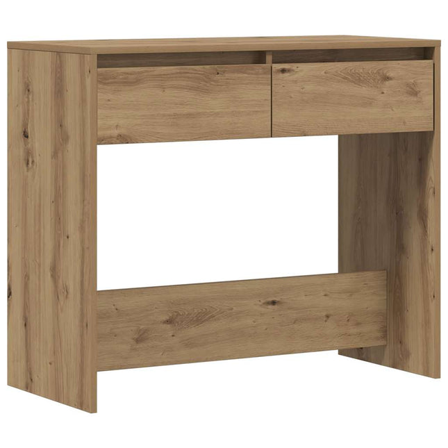 konsolbord 89x41x76,5 cm konstrueret træ kunsteg