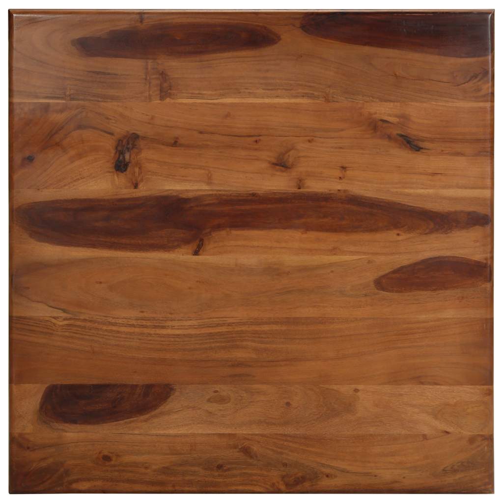 spisebord 80x80x77 cm massivt akacietræ
