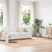 shaggy gulvtæppe NAVARRA 200x290 cm høje luv polyester beige