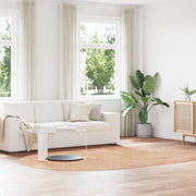 shaggy gulvtæppe NAVARRA 300x200 cm høje luv polyester beige