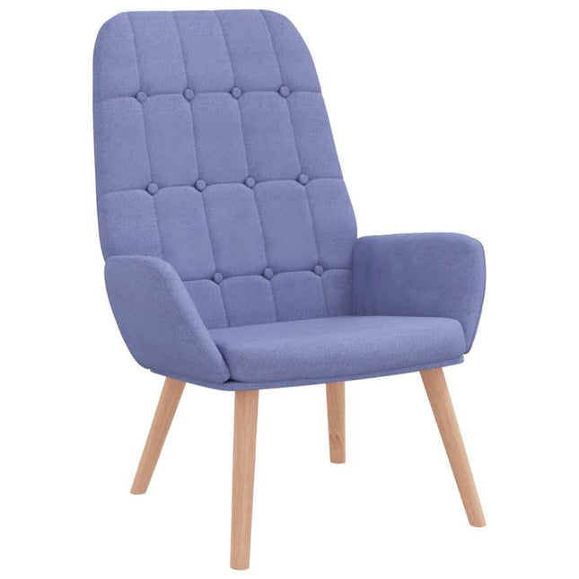 lænestol stof Jeans blå