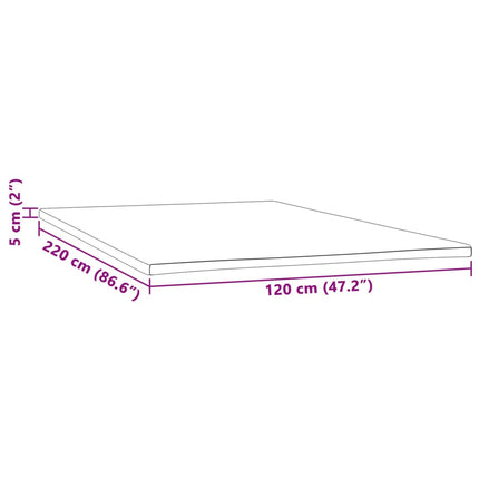 topmadras 120x220x5 cm