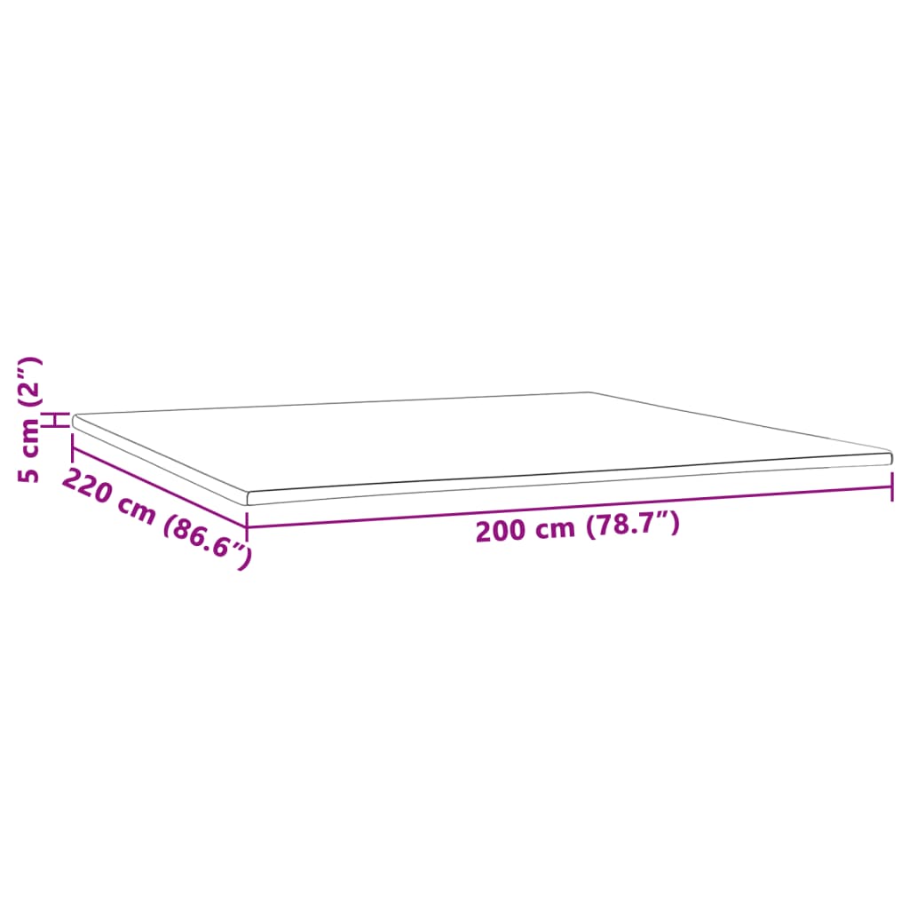 topmadras 200x220x5 cm