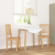 spisebordsstole 2 stk. massivt gummitræ