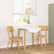 spisebordsstole 2 stk. massivt gummitræ