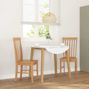 spisebordsstole 2 stk. massivt gummitræ