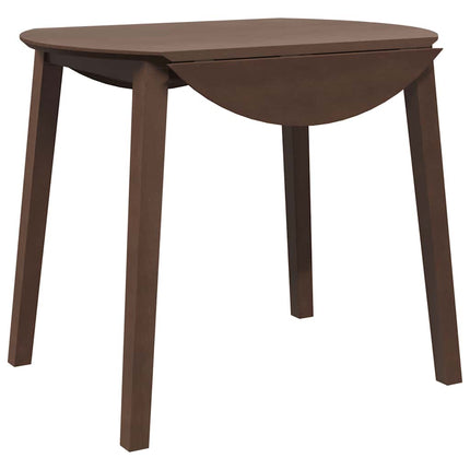 spisebord massivt gummitræ brun