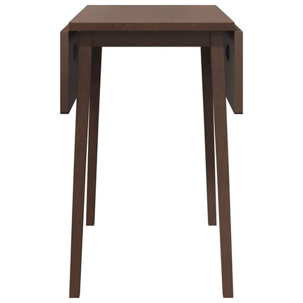 spisebord massivt gummitræ brun
