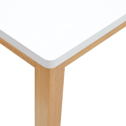 bænk 90 cm massivt gummitræ