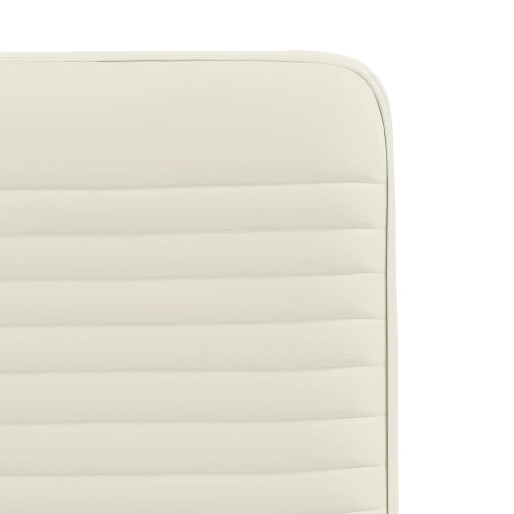 spisebordsstole 4 stk. velour cremefarvet