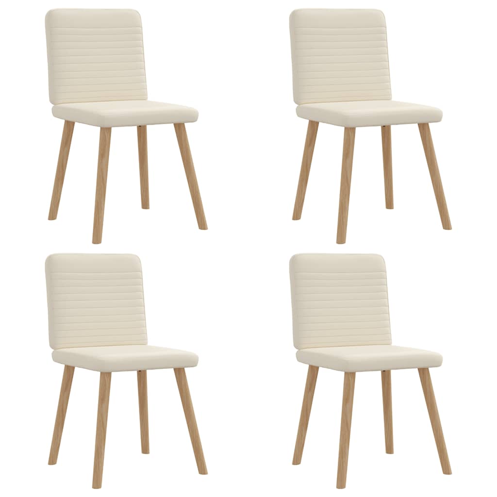 spisebordsstole 4 stk. linned