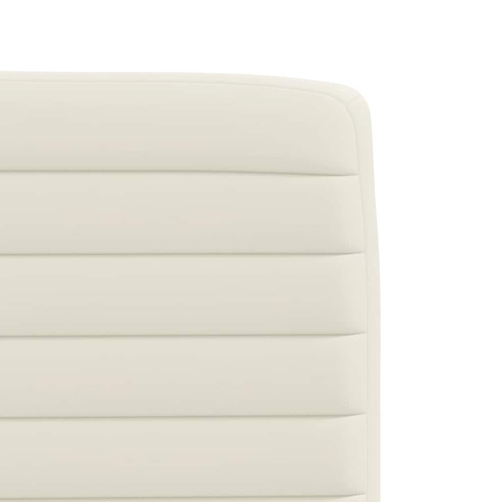 spisebordsstole 4 stk. velour cremefarvet