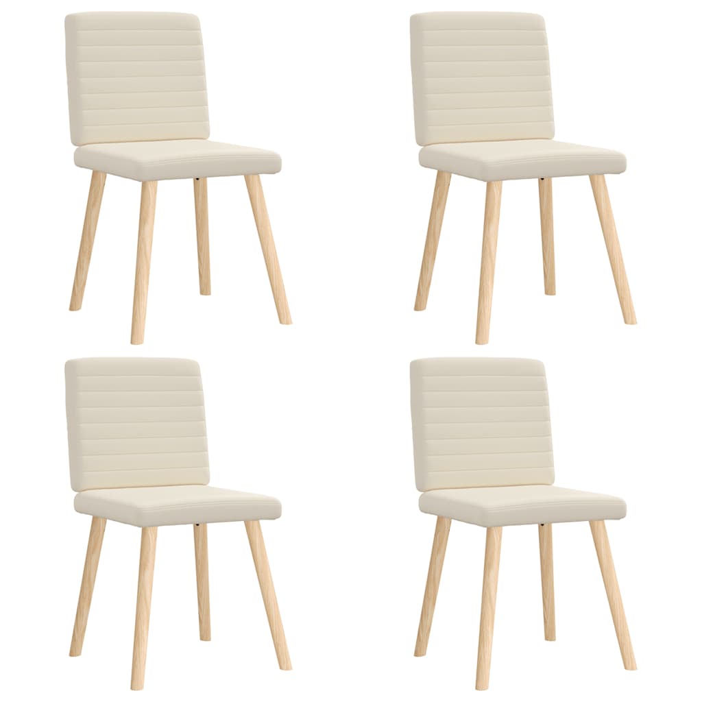 spisebordsstole 4 stk. linned