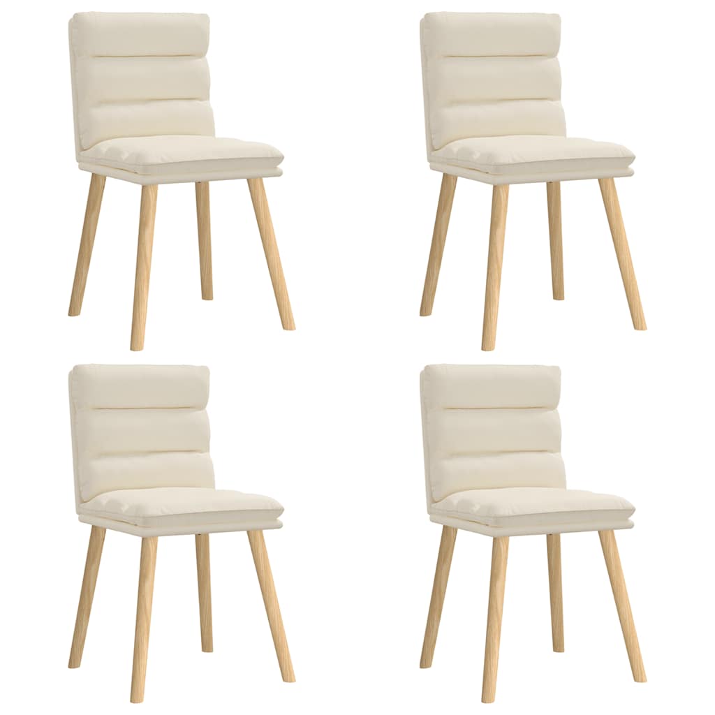 spisebordsstole 4 stk. linned