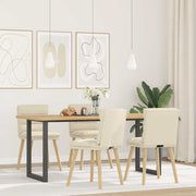 spisebordsstole 4 stk. linned