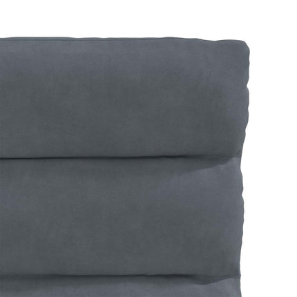 spisebordsstole 6 stk. velour mørkegrå