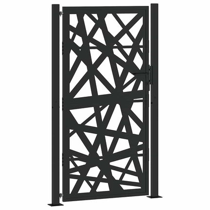 havelåge sort 100x175 cm stållampedesign