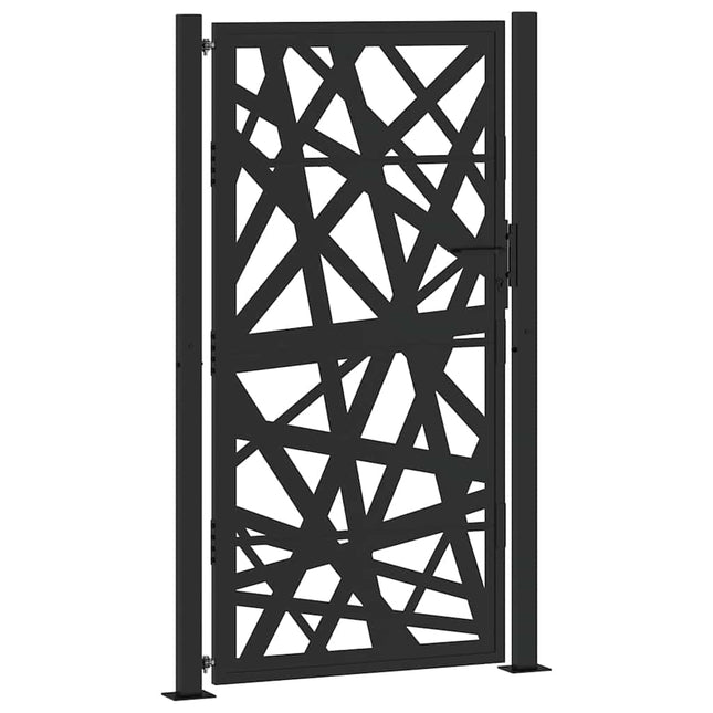 havelåge sort 100x175 cm stållampedesign