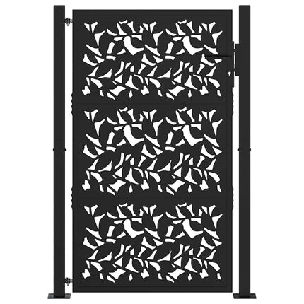 havelåge sort 100x150 cm stålbladdesign