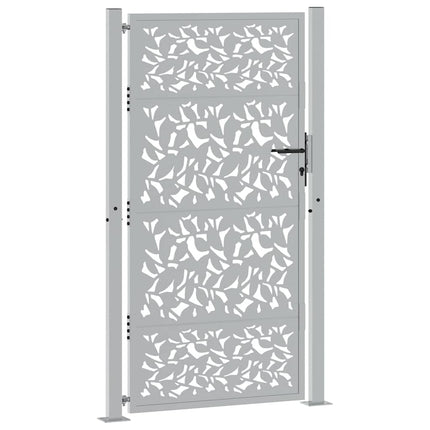 havelåge 100x175 cm vejrbestandigt stålbladdesign