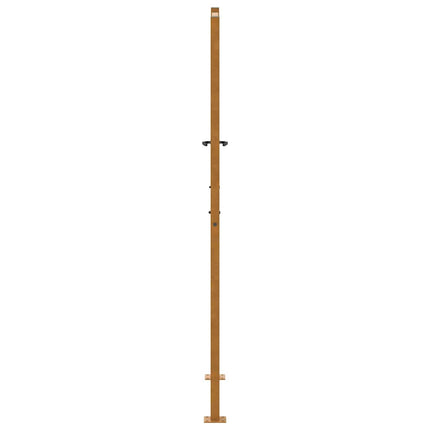 havelåge 100x175 cm vejrbestandigt stål bølgedesign