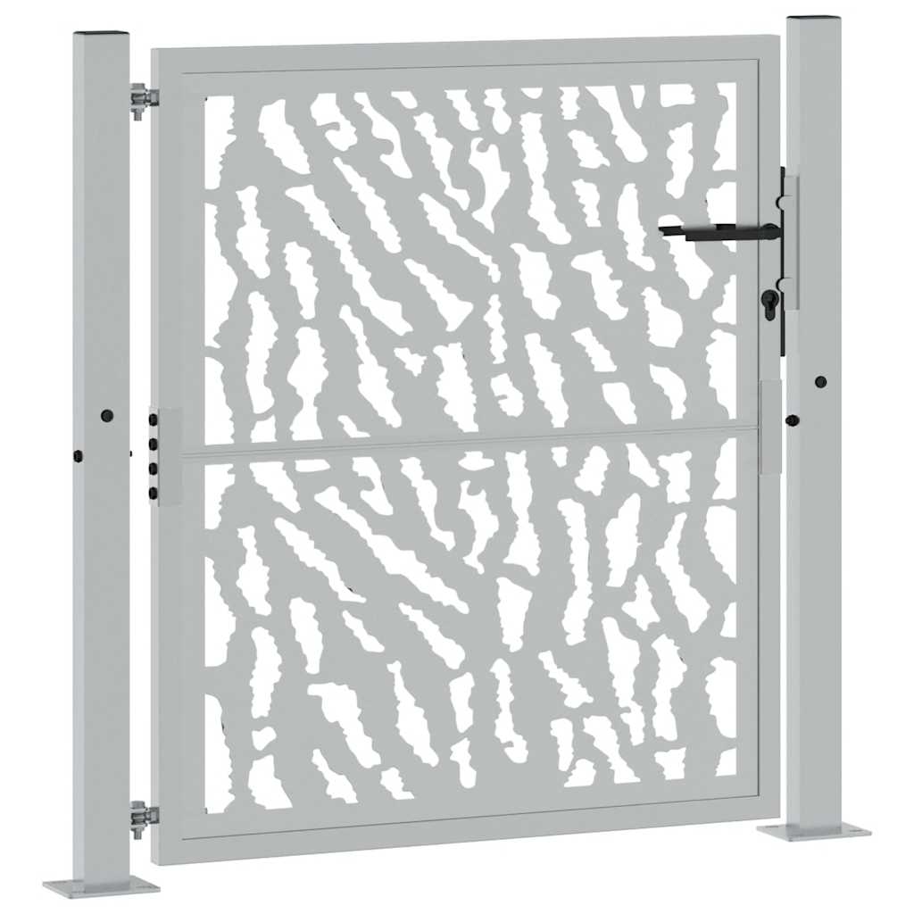 havelåge 105x105 cm vejrbestandigt stålspordesign