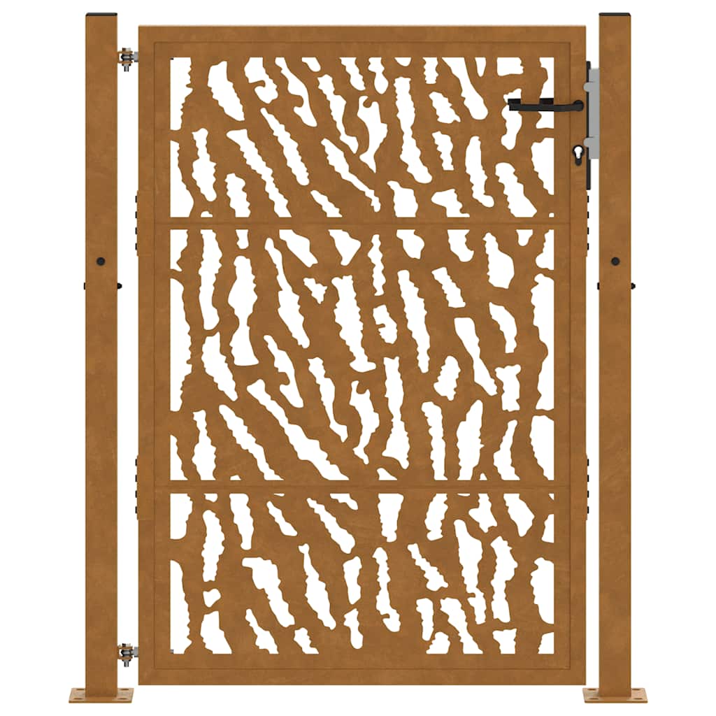 havelåge 105x130 cm vejrbestandigt stålspordesign