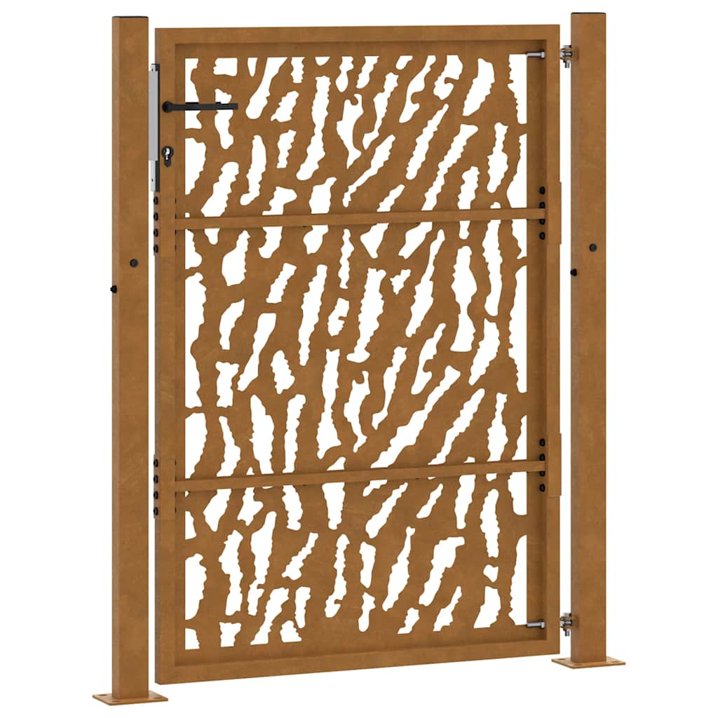 havelåge 105x130 cm vejrbestandigt stålspordesign