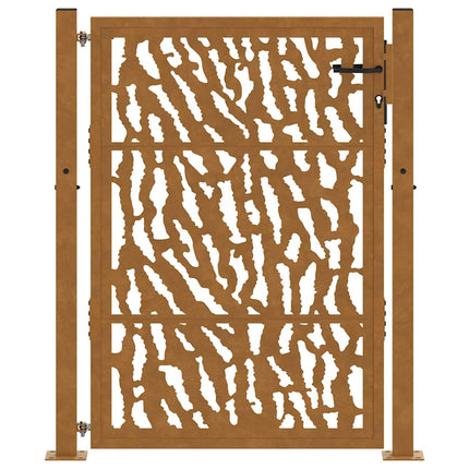 havelåge 100x150 cm vejrbestandigt stålspordesign
