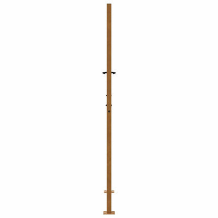 havelåge 100x175 cm vejrbestandigt stål flammedesign