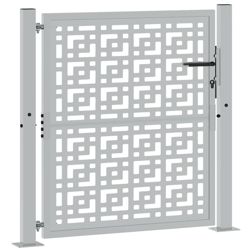 havelåge 105x105 cm vejrbestandigt stålkorsdesign