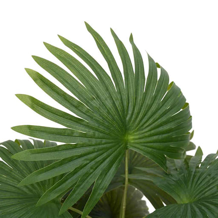 kunstig palmeplante 9 blade 65 cm grøn