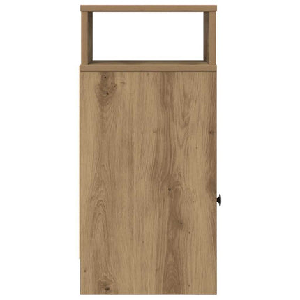 sengebord med skuffe 25x31x66 cm kunsteg